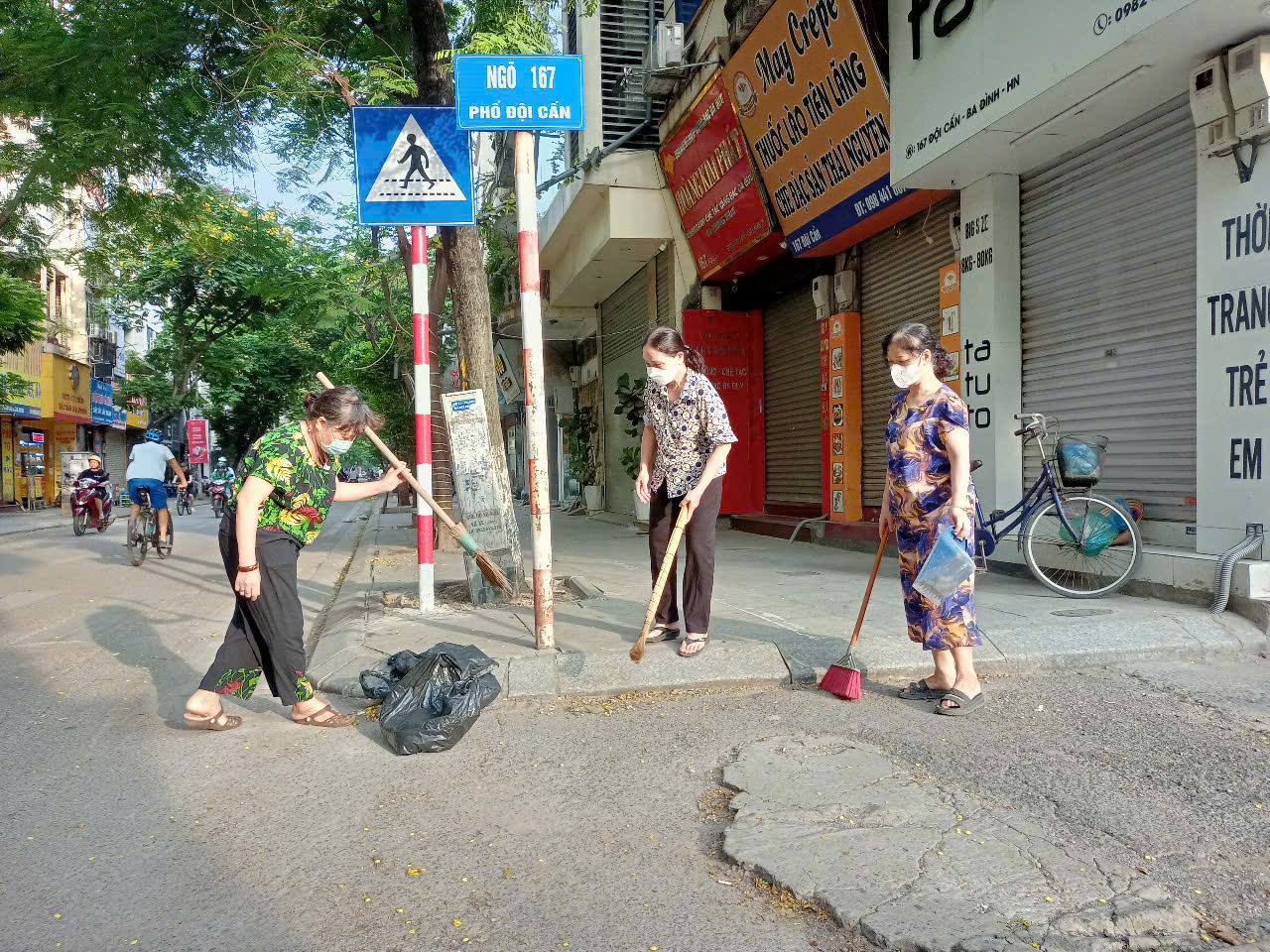 Ngày thứ 7 xanh tại phường Ngọc Hà- Ảnh 4.