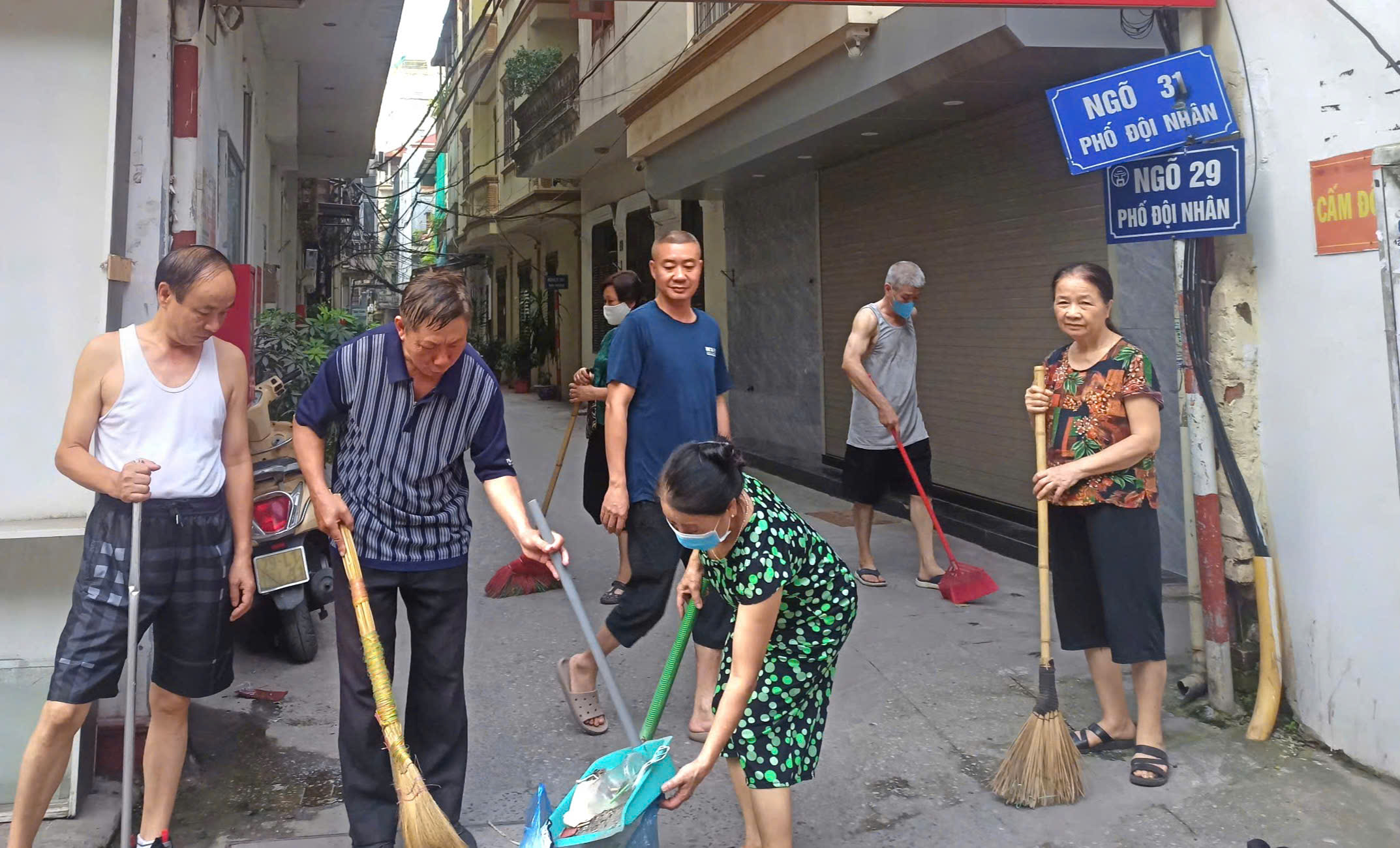 Ngày thứ 7 xanh tại phường Ngọc Hà- Ảnh 1.