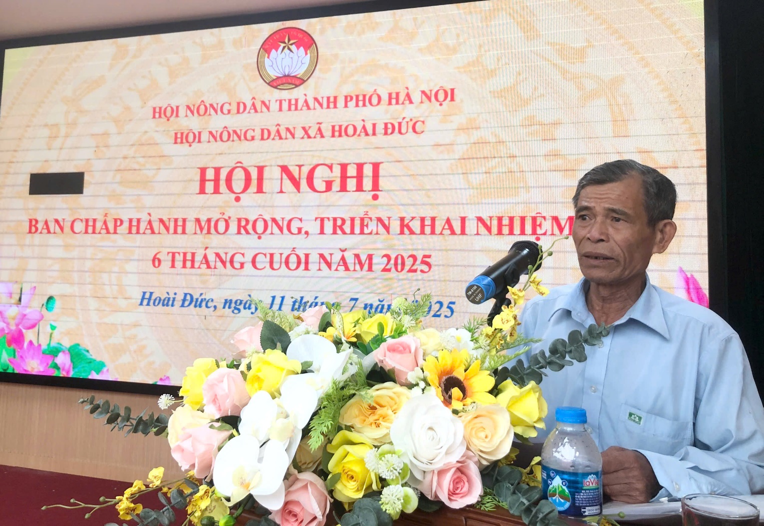 Hôi Nông dân xã Hoài Đức tổ chức hội nghị Ban chấp hành mở rộng và triển khai nhiệm vụ 06 tháng cuối năm 2025- Ảnh 3.