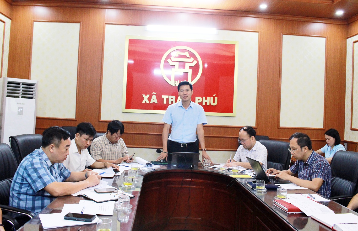 Đảng uỷ xã Trần Phú: họp Ban chấp hành đóng góp ý kiến vào dự thảo báo cáo chính trị Đại hội Đảng bộ xã lần thứ nhất, nhiệm kỳ 2025-2030- Ảnh 2.