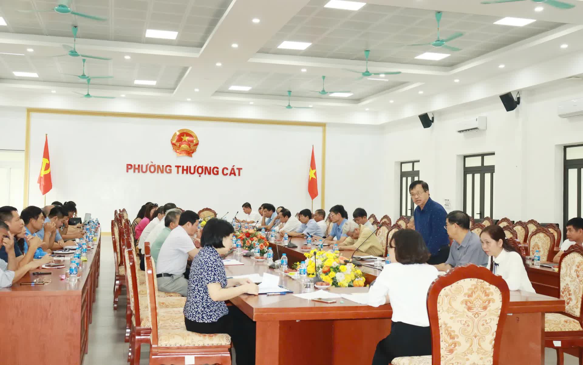Phường Thượng Cát phát động thi đua cao điểm chào mừng Ngày truyền thống MTTQ và Đại hội Đảng- Ảnh 2.