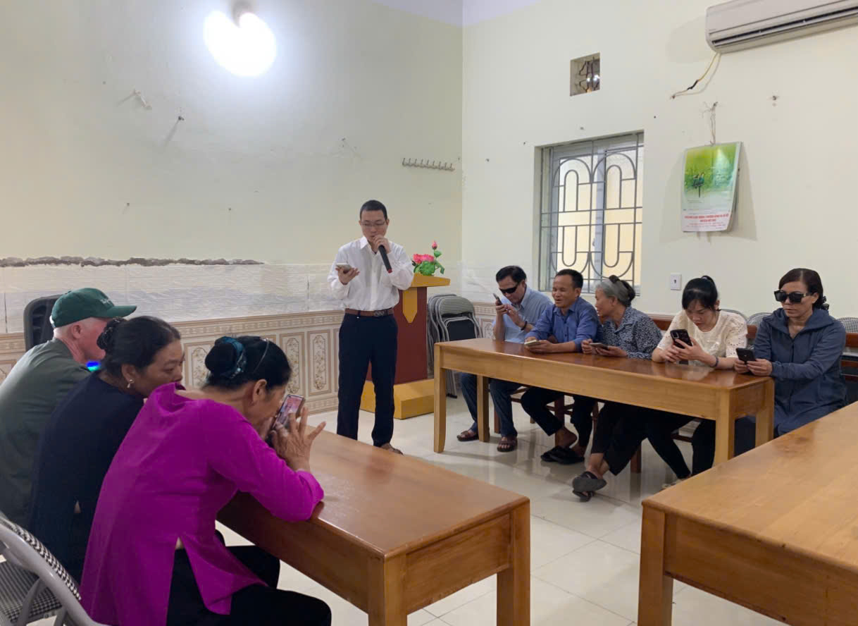 Toàn cảnh lễ khai mạc lớp ứng dụng công nghệ thông tin cho người khiếm thính khu vực Mỹ  Đức- Ảnh 5.