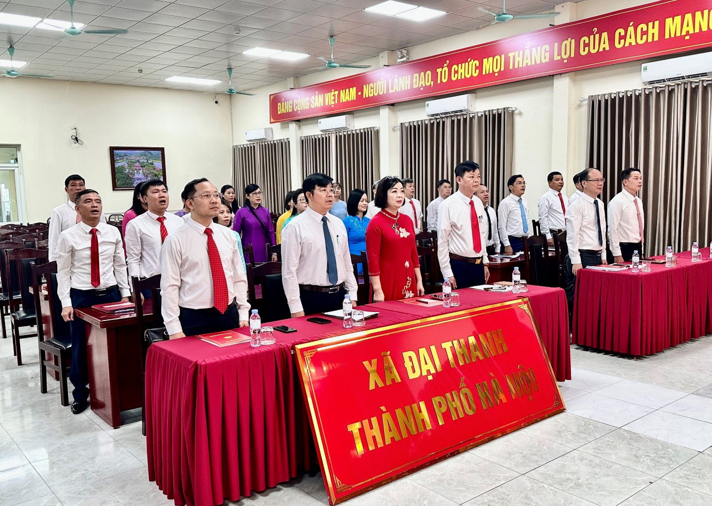 ĐẠI HỘI CHI BỘ LẦN THỨ I NHIỆM KỲ 2025-2030 CÁC CƠ QUAN ĐẢNG THUỘC ĐẢNG BỘ XÃ ĐẠI THANH THÀNH CÔNG TỐT ĐẸP- Ảnh 1.