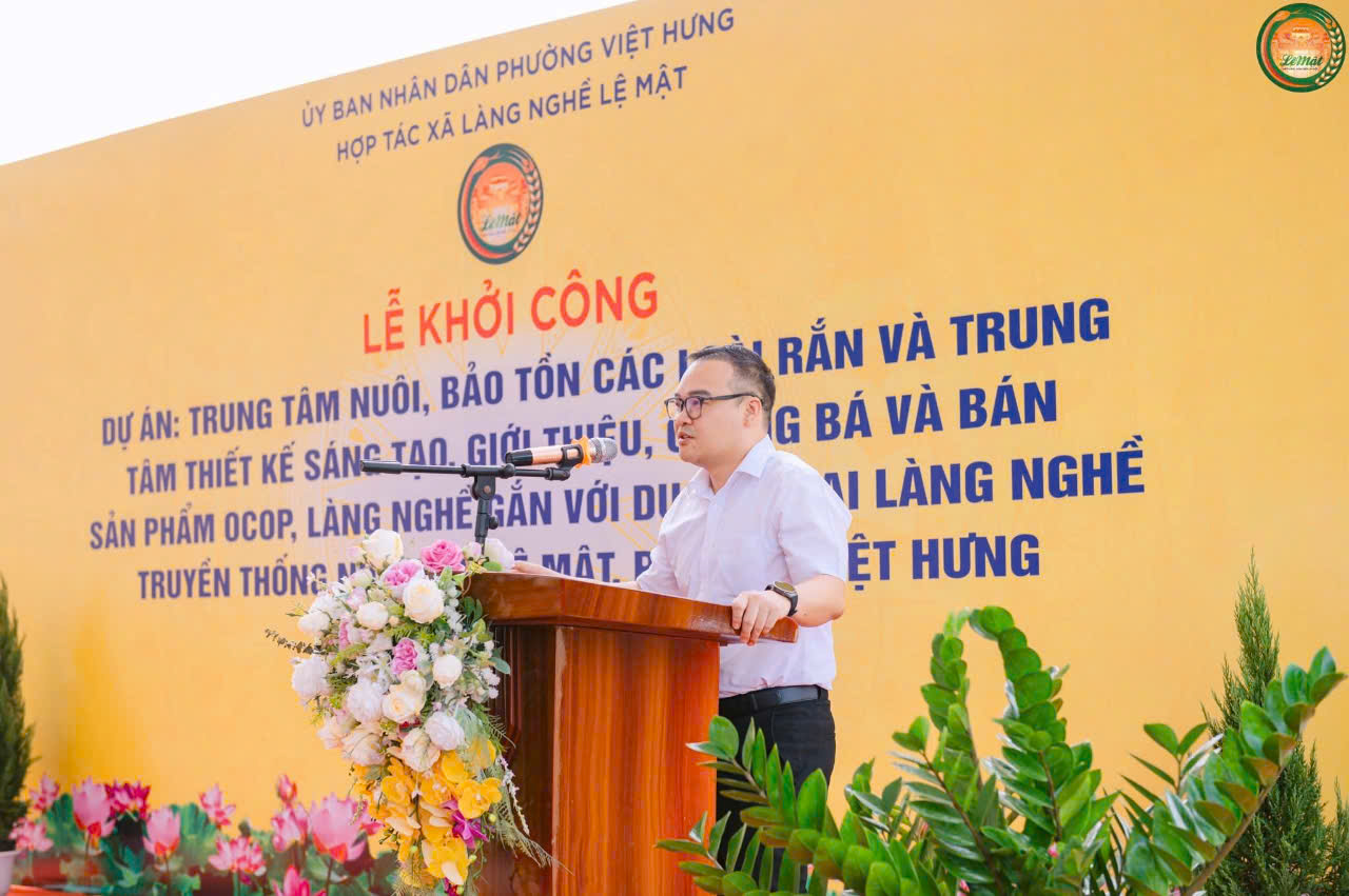 Phường Việt Hưng thúc đẩy quảng bá sản phẩm làng nghề Lệ Mật gắn với phát triển du lịch- Ảnh 3.