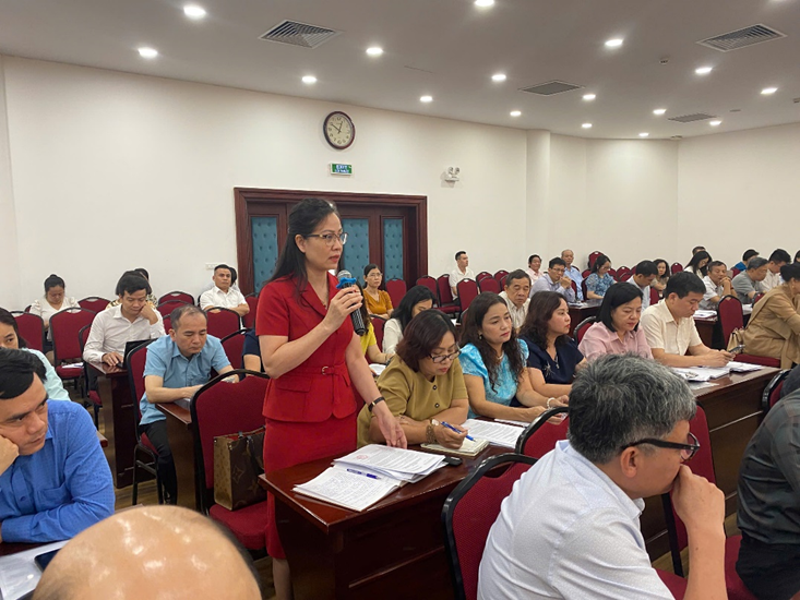 Hội nghị giao ban giữa Thường trực Đảng ủy phường với Bí thư các tổ chức cơ sở Đảng trực thuộc- Ảnh 2.