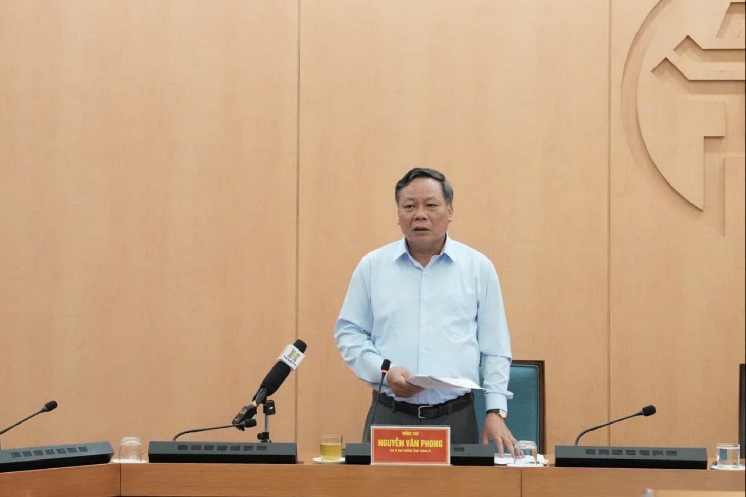 Xã Phú Nghĩa dự Hội nghị trực tuyến triển khai cao điểm thực hiện phong trào thi đua "Sáng - xanh - sạch - đẹp" của Thành phố Hà Nội- Ảnh 6.
