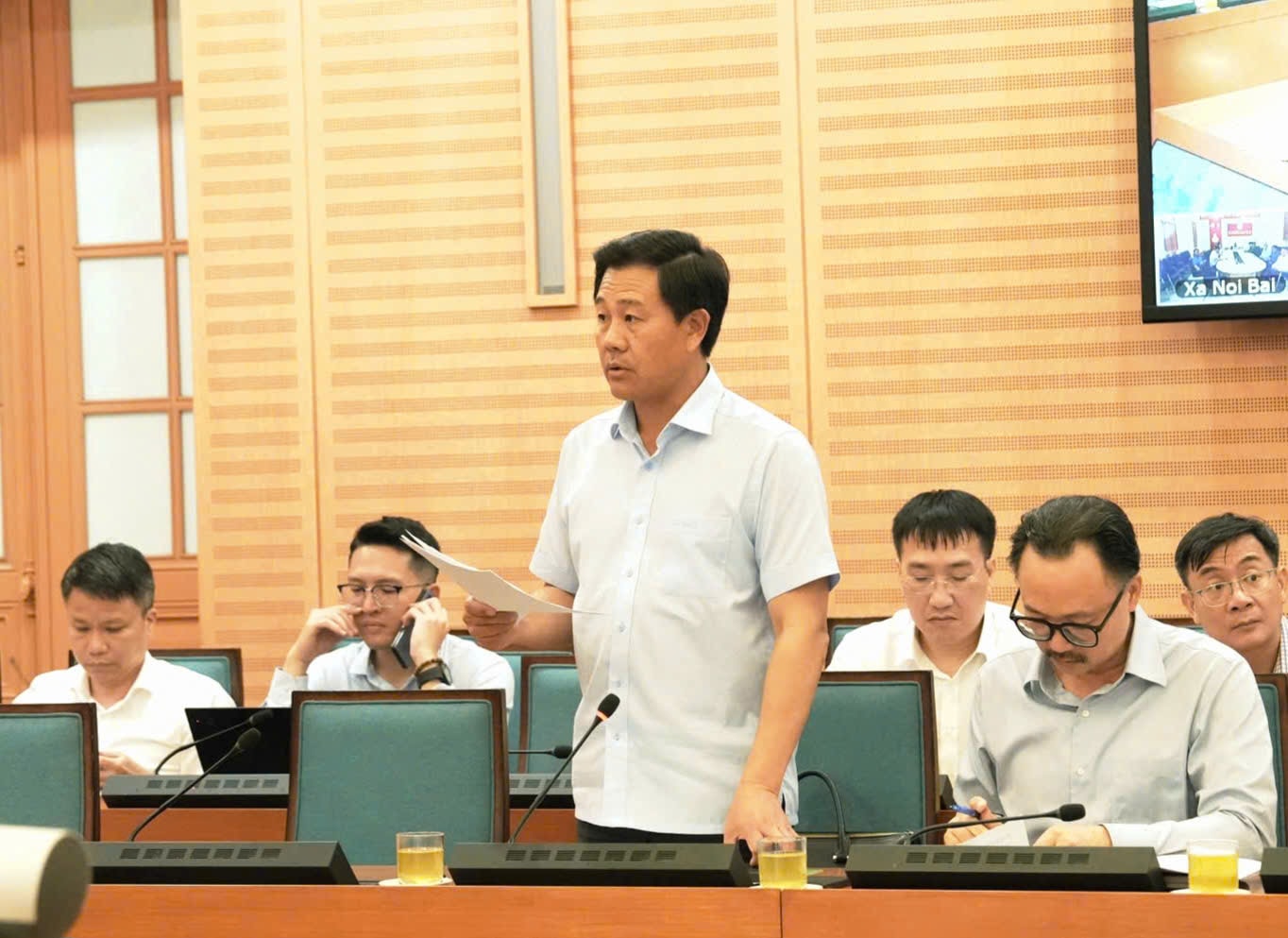 Xã Phú Nghĩa dự Hội nghị trực tuyến triển khai cao điểm thực hiện phong trào thi đua "Sáng - xanh - sạch - đẹp" của Thành phố Hà Nội- Ảnh 4.