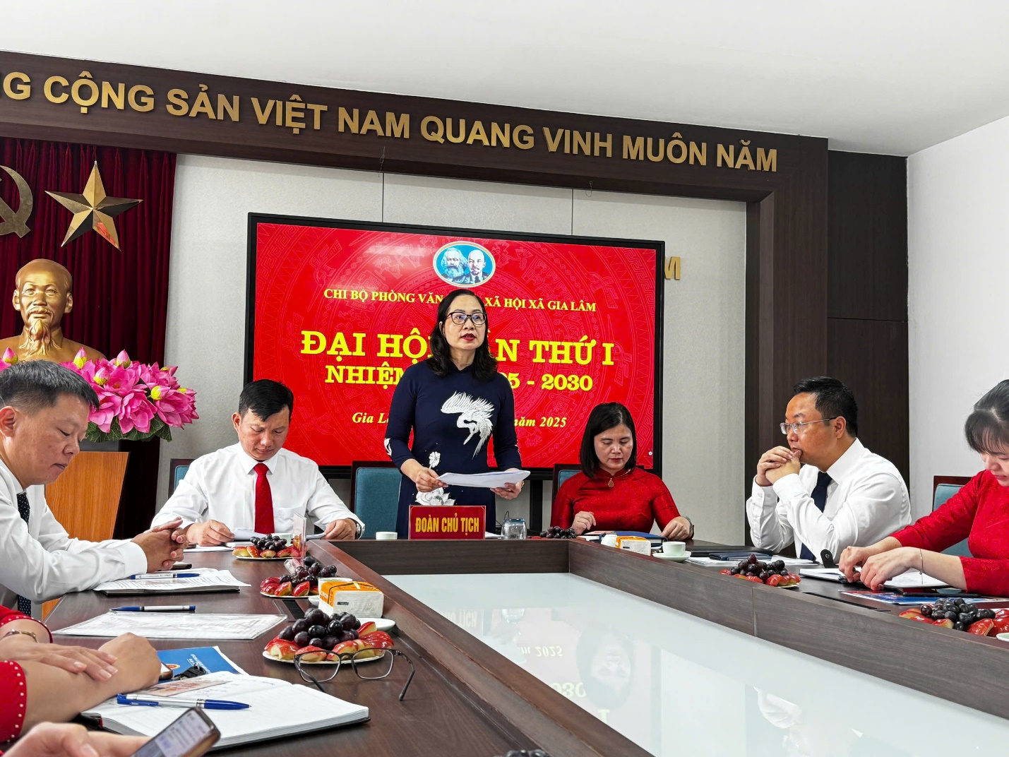 Đại hội Chi bộ Phòng Văn hóa – Xã hội xã Gia Lâm lần thứ nhất, nhiệm kỳ 2025–2030 thành công tốt đẹp- Ảnh 2.