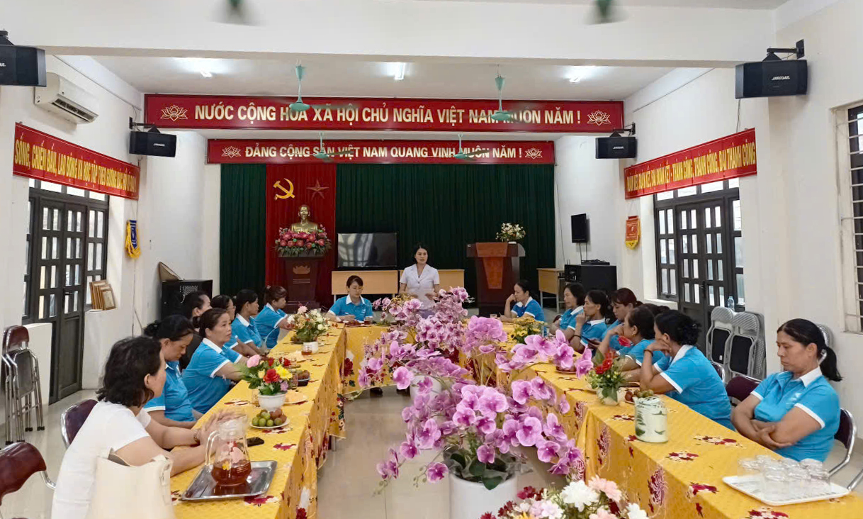 Hội LHPN xã Gia Lâm tổ chức triển khai nhiệm vụ công tác hội và nắm bắt tình hình phụ nữ trên địa bàn- Ảnh 1.