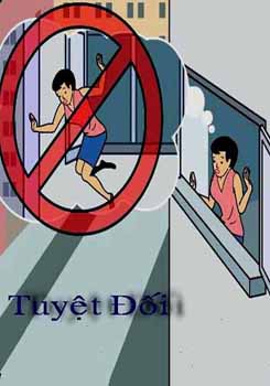 Công an thành phố Hà Nội hướng dẫn thoát nạn khi có cháy xảy ra- Ảnh 7.