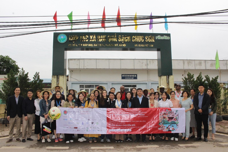 HTX Rau quả sạch Chúc Sơn Sản xuất thực phẩm sạch, có trách nhiệm, vì sức khỏe cộng đồng- Ảnh 2.