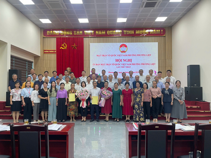 Uỷ ban MTTQ Việt Nam phường Phương Liệt tổ chức Hội nghị lần thứ nhất- Ảnh 2.