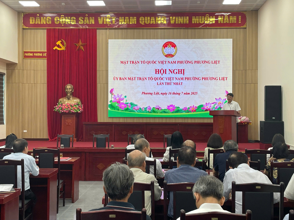Uỷ ban MTTQ Việt Nam phường Phương Liệt tổ chức Hội nghị lần thứ nhất- Ảnh 5.