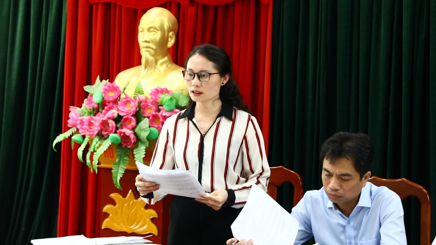 Thường trực HĐND xã tổ chức hội nghị liên tịch chuẩn bị Kỳ họp thứ Hai, HĐND xã khóa XX- Ảnh 1.