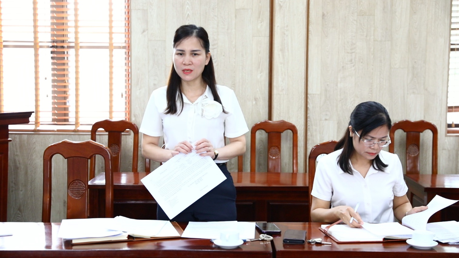 Thường trực HĐND xã tổ chức hội nghị liên tịch chuẩn bị Kỳ họp thứ Hai, HĐND xã khóa XX- Ảnh 3.