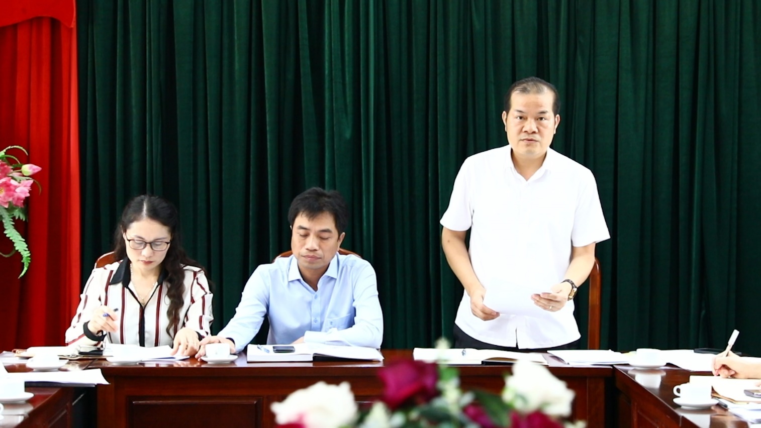 Thường trực HĐND xã tổ chức hội nghị liên tịch chuẩn bị Kỳ họp thứ Hai, HĐND xã khóa XX- Ảnh 6.