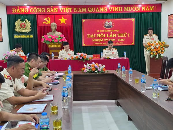 Chi bộ Văn phòng UBND phường, Chi bộ Cảnh sát khu vực phường Long Biên  tổ chức thành công đại hội lần thứ nhất, nhiệm kỳ 2025-2030- Ảnh 5.