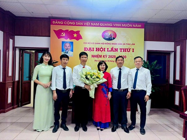 ĐẠI HỘI CÁC CHI BỘ TRỰC THUỘC ĐẢNG BỘ CƠ SỞ LẦN THỨ I NHIỆM KỲ 2025–2030 XÃ THƯ LÂM THÀNH CÔNG TỐT ĐẸP- Ảnh 4.