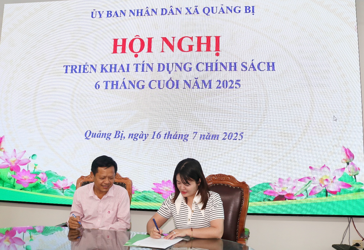 UBND xã Quảng Bị tổ chức Hội nghị triển khai tín dụng chính sách 6 tháng cuối năm 2025- Ảnh 5.