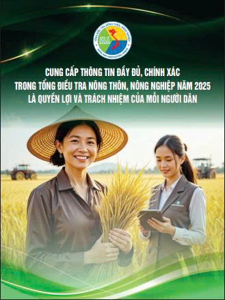 TỔNG ĐIỀU TRA NÔNG THÔN, NÔNG NGHIỆP NĂM 2025 – NHIỆM VỤ TRỌNG TÂM, Ý NGHĨA CHIẾN LƯỢC- Ảnh 2.