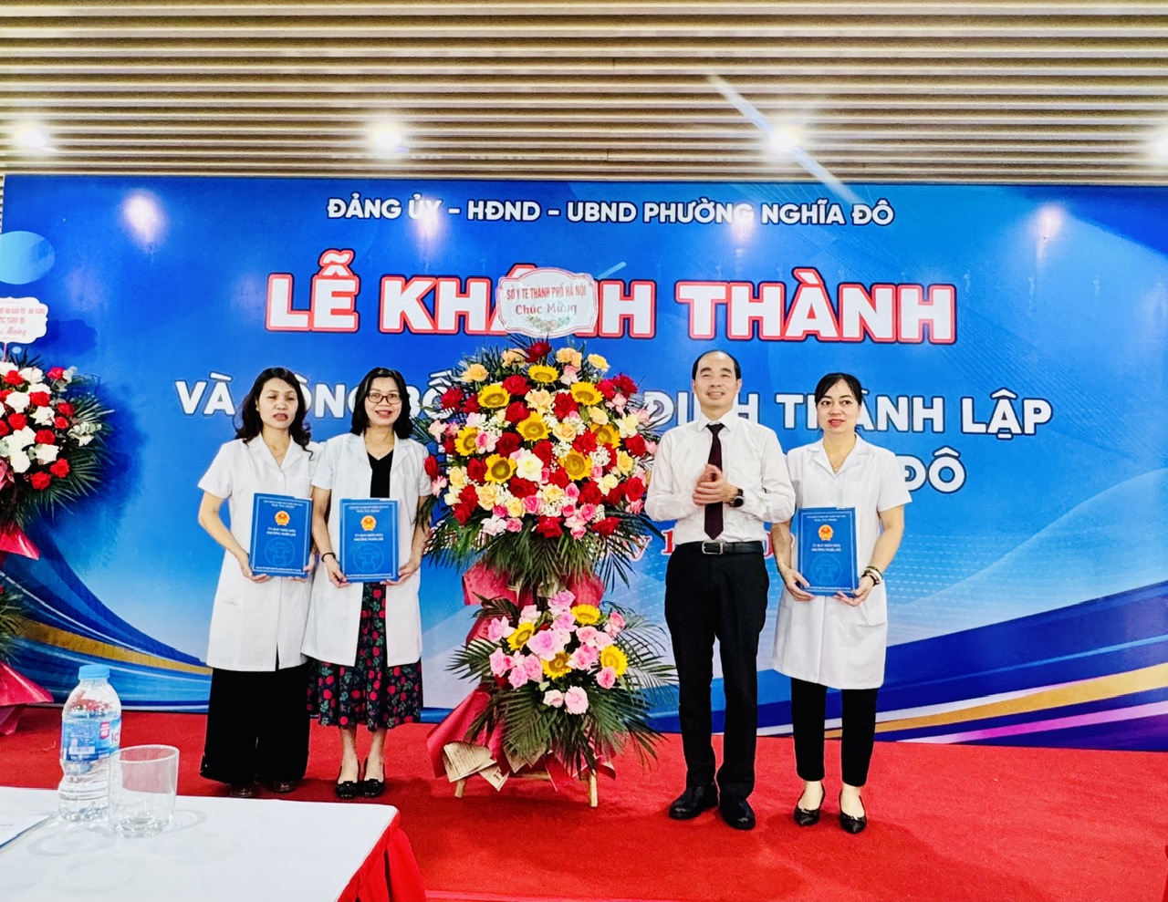 Lễ khánh thành và công bố Quyết định thành lập Trạm Y tế phường Nghĩa Đô- Ảnh 2.