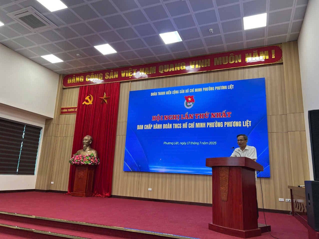 Đoàn phường Phương Liệt tổ chức Hội nghị công bố Quyết định về công tác tổ chức, cán bộ của Đoàn TNCS Hồ Chí Minh phường Phương Liệt; Hội nghị lần thứ nhất Ban Chấp hành Đoàn TNCS Hồ Chí Minh phường Phương Liệt- Ảnh 4.