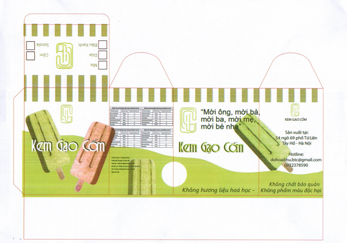 Hộ kinh doanh Kem Tràng tiền xưa công bố chất lượng sản phẩm- Ảnh 1.