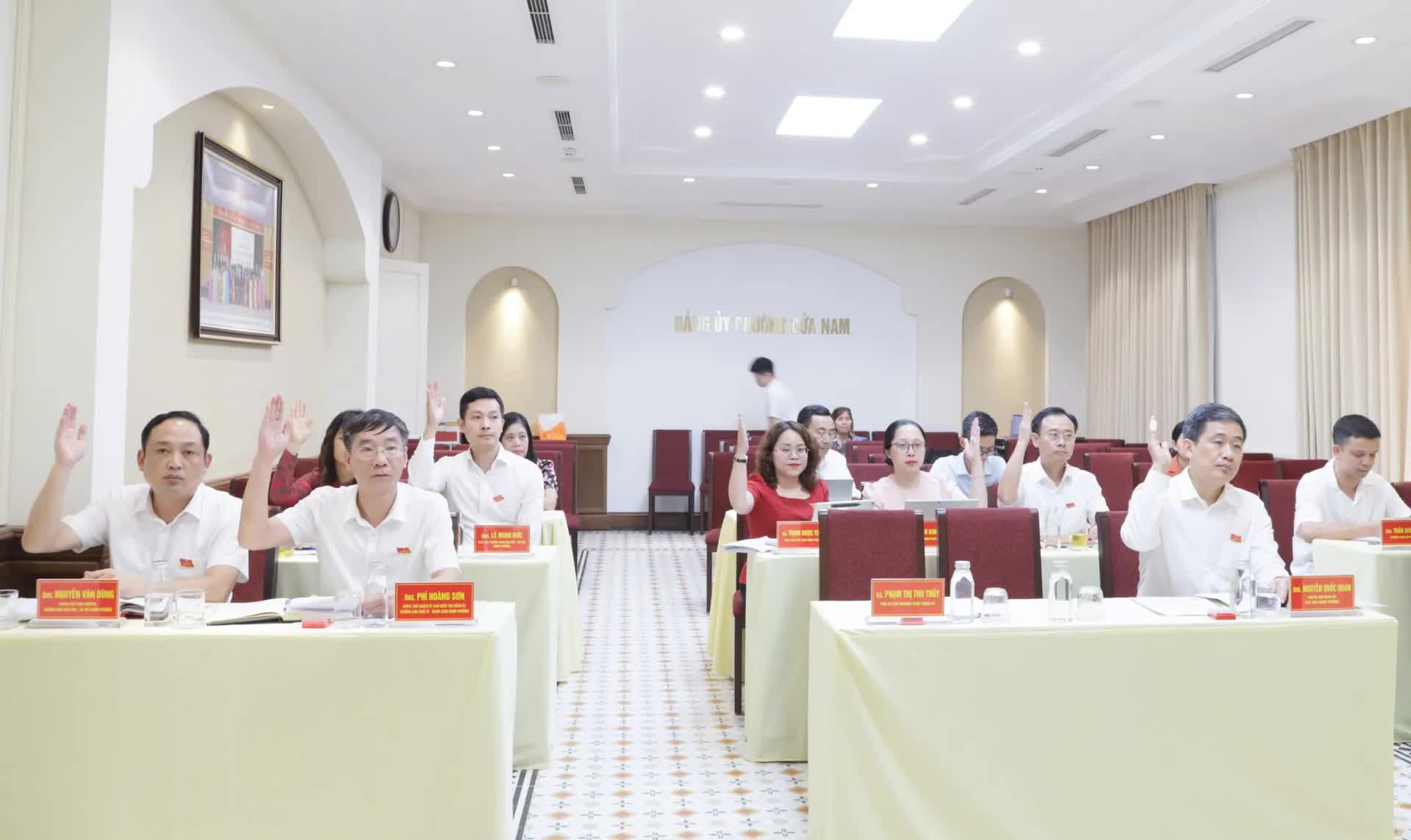HĐND phường Cửa Nam tổ chức kỳ họp thứ 2, thông qua nhiều Nghị quyết quan trọng- Ảnh 3.
