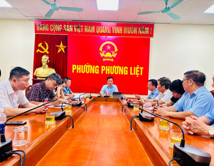 UBND PHƯỜNG PHƯƠNG LIỆT TỔ CHỨC HỘI NGHỊ LÀM VIỆC VỚI NGƯỜI HOẠT ĐỘNG KHÔNG CHUYÊN TRÁCH- Ảnh 3.