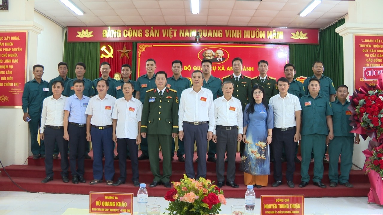 Đại hội Chi bộ Quân sự xã An Khánh nhiệm kỳ 2025-2030- Ảnh 5.