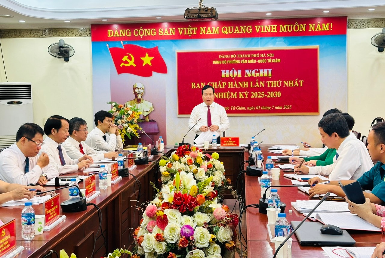 Phường Văn Miếu - Quốc Tử Giám: Không khí làm việc nghiêm túc, hiệu quả- Ảnh 4.