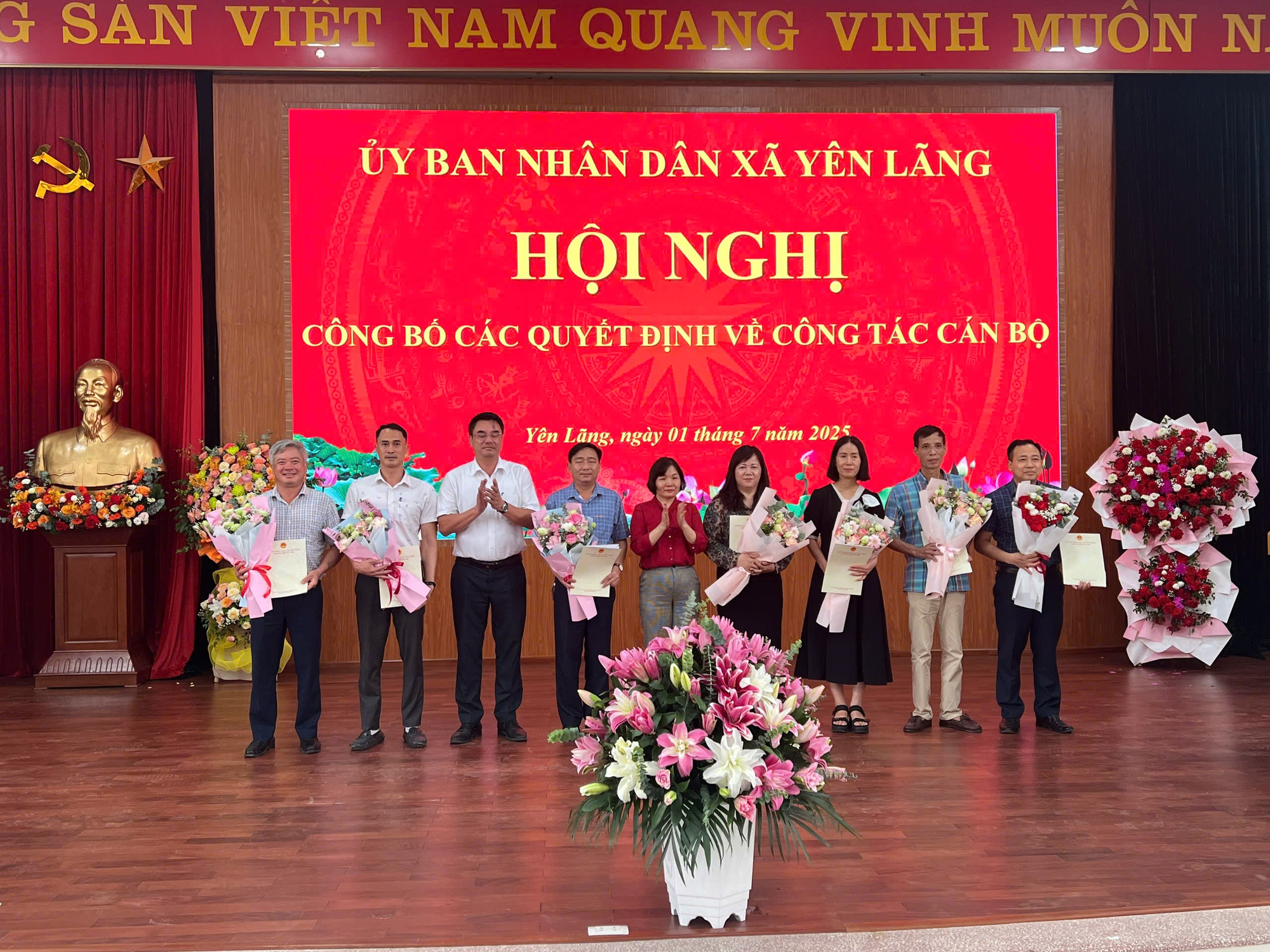 ỦY BAN NHÂN DÂN XÃ YÊN LÃNG CÔNG BỐ CÁC QUYẾT ĐỊNH VỀ CÔNG TÁC CÁN BỘ- Ảnh 4.