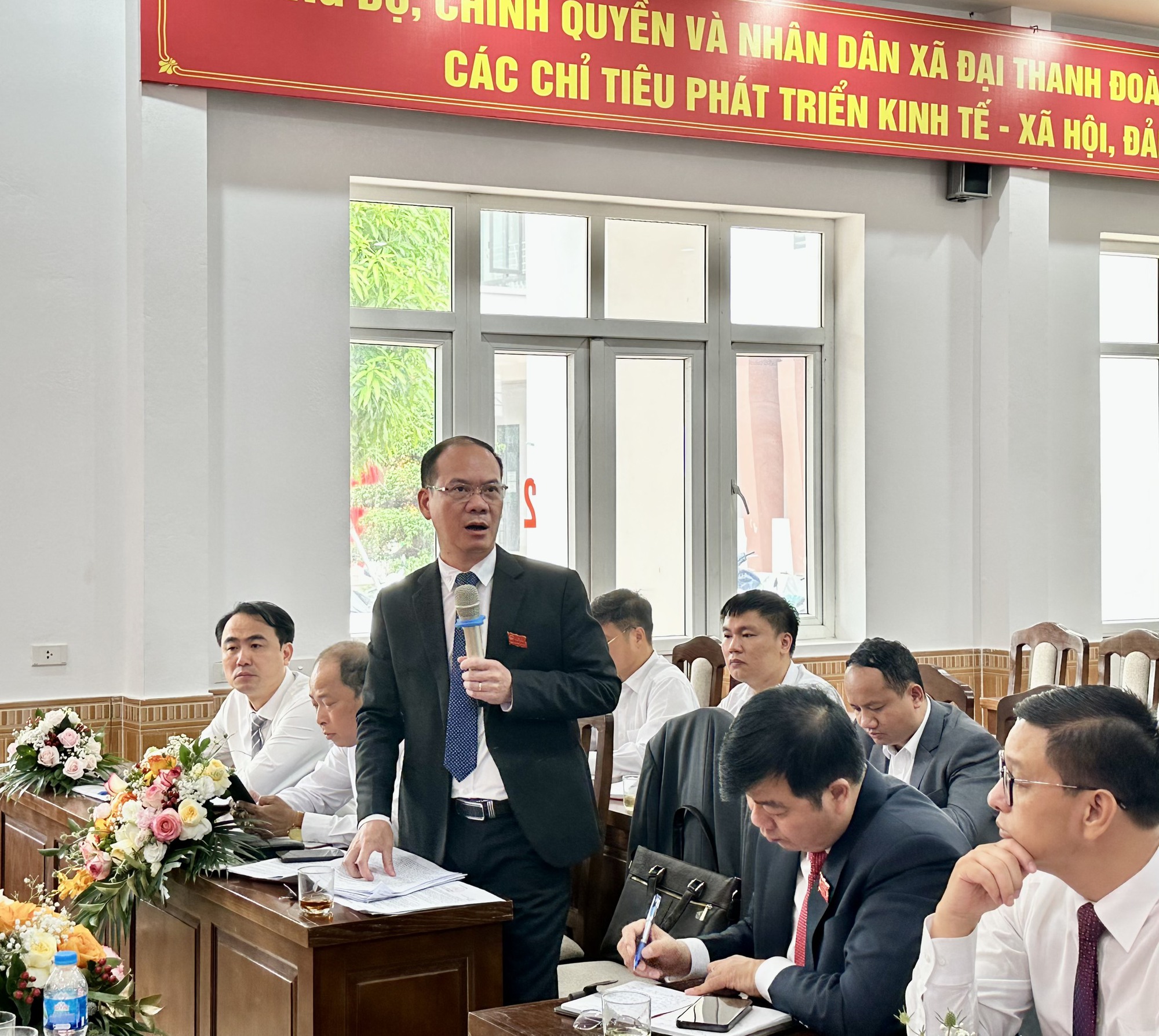 KỲ HỌP THỨ NHẤT BAN CHẤP HÀNH ĐẢNG BỘ XÃ ĐẠI THANH- Ảnh 2.
