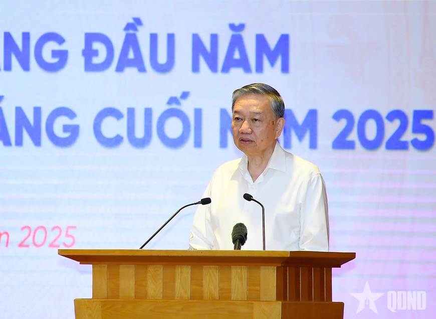 Tổng Bí thư Tô Lâm chủ trì hội nghị sơ kết về thực hiện Nghị quyết 57-NQ/TW- Ảnh 3.