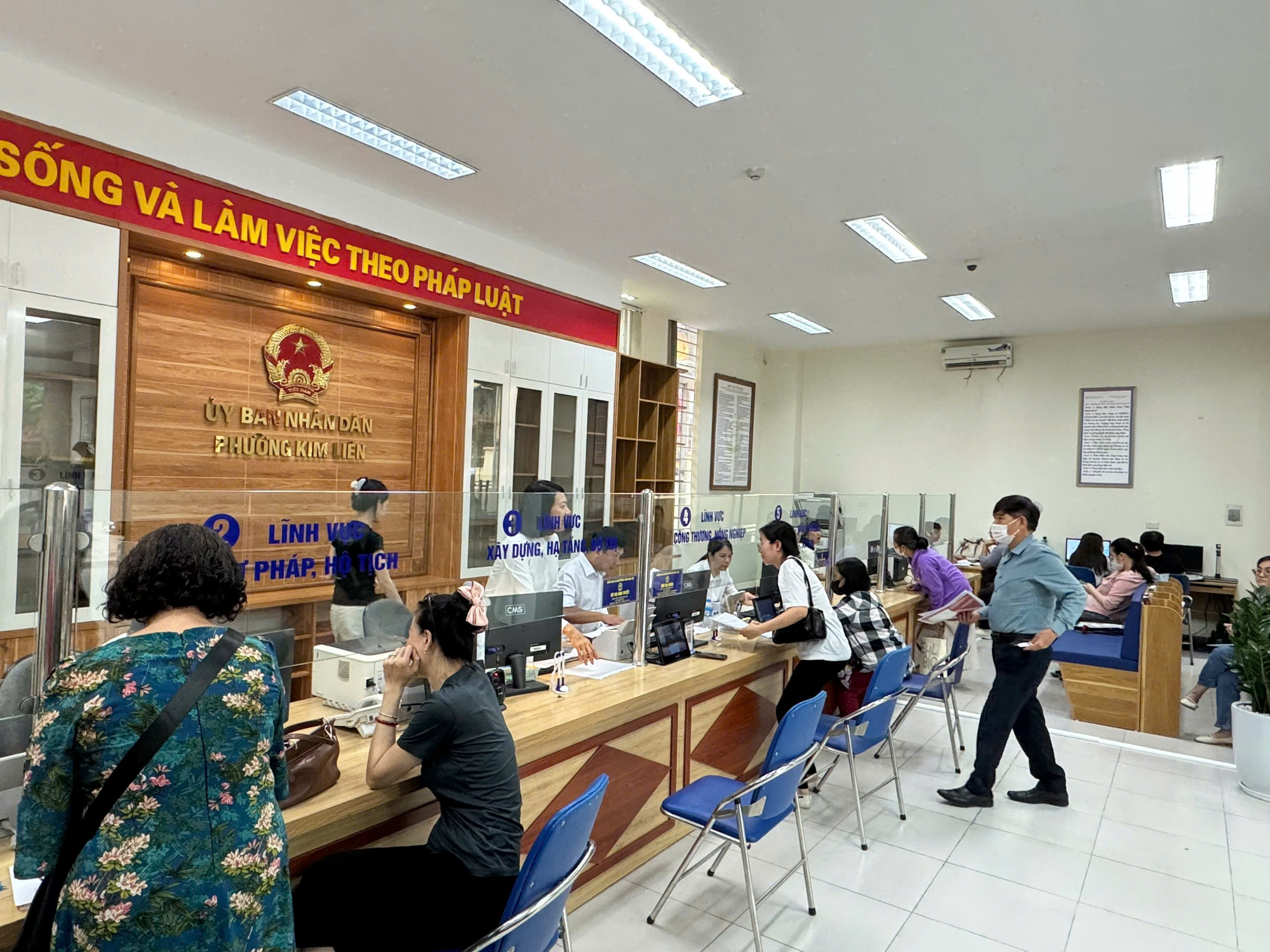 PHƯỜNG KIM LIÊN: CHÍNH THỨC TRIỂN KHAI NGÀY LÀM VIỆC ĐẦU TIÊN THEO MÔ HÌNH CHÍNH QUYỀN 2 CẤP- Ảnh 2.