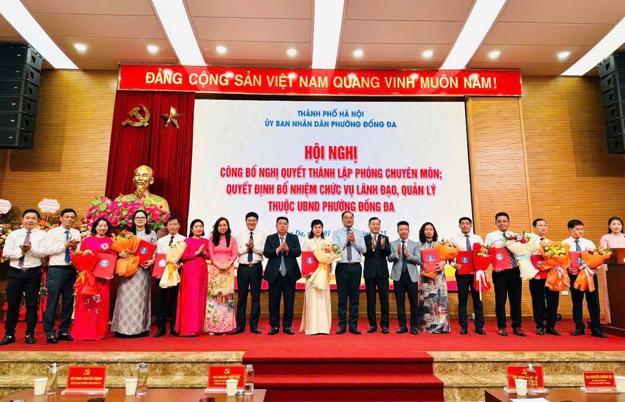 Phường Đống Đa hoàn thành việc thành lập bộ máy, bắt tay ngay vào việc- Ảnh 4.