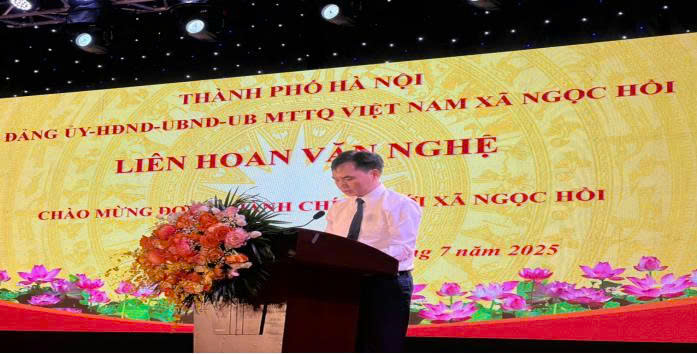 Chương trình văn nghệ “ Ngọc Hồi – Sử vàng lưu danh – Tương lai vững bước”- Ảnh 1.