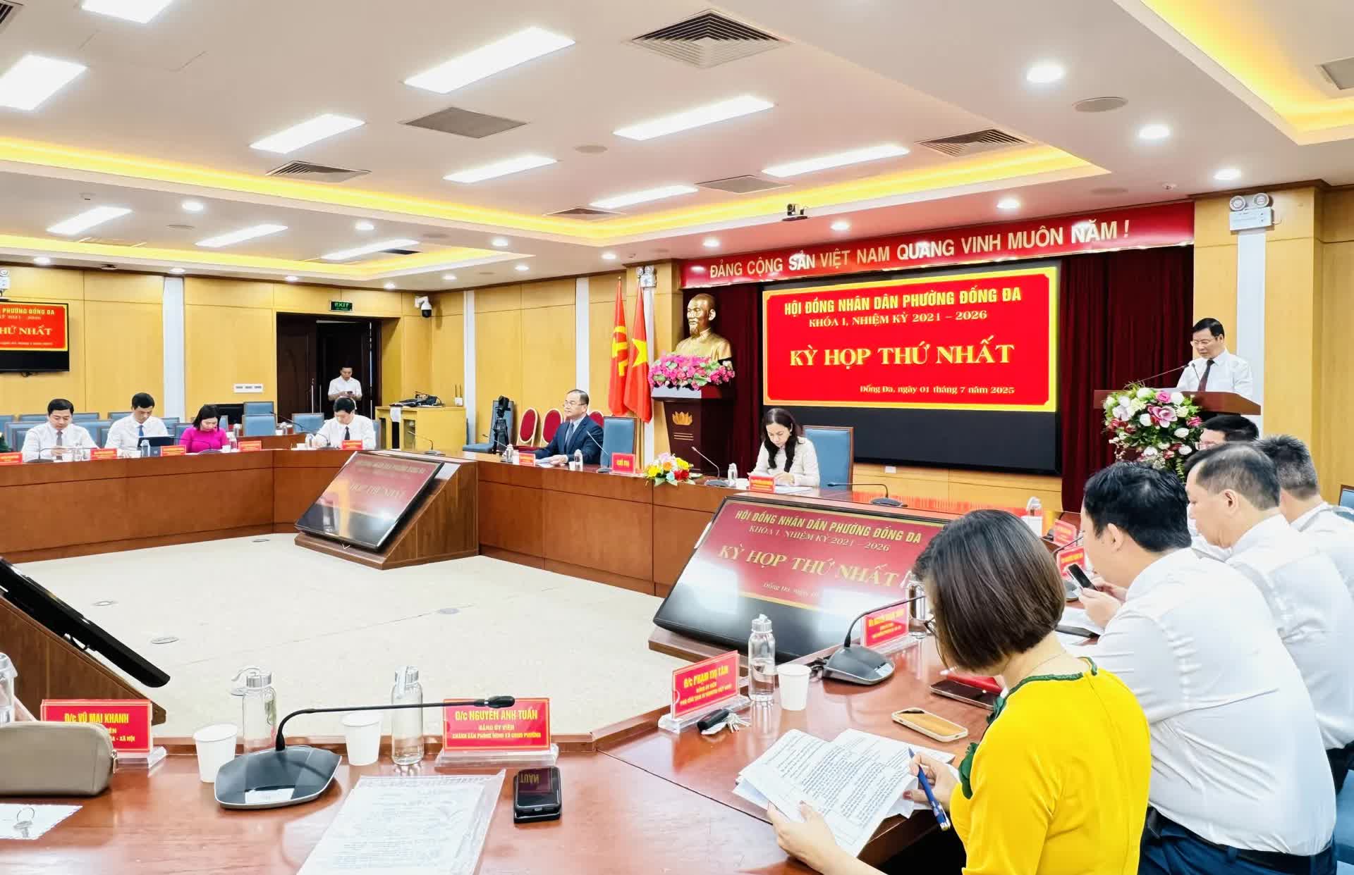 Phường Đống Đa quyết tâm bảo đảm thông suốt trong vận hành chính quyền địa phương 2 cấp- Ảnh 2.