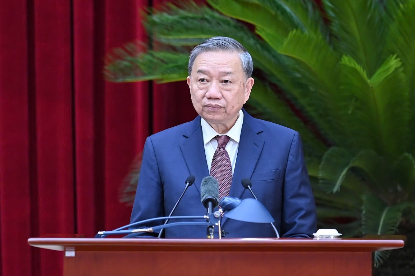 TOÀN VĂN: PHÁT BIỂU CỦA TỔNG BÍ THƯ TÔ LÂM TẠI PHIÊN BẾ MẠC HỘI NGHỊ TRUNG ƯƠNG 12, KHÓA XIII- Ảnh 1.