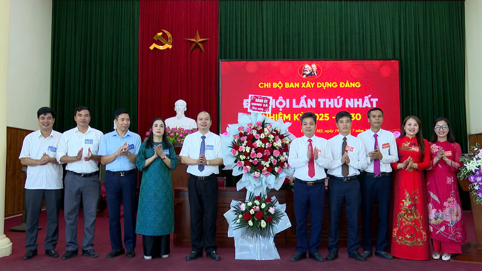 Một số hình số hình ảnh Đại hội chi bộ lần thứ nhất các cơ quan Đảng thuộc Đảng uỷ  xã Chuyên Mỹ - Ảnh 5.