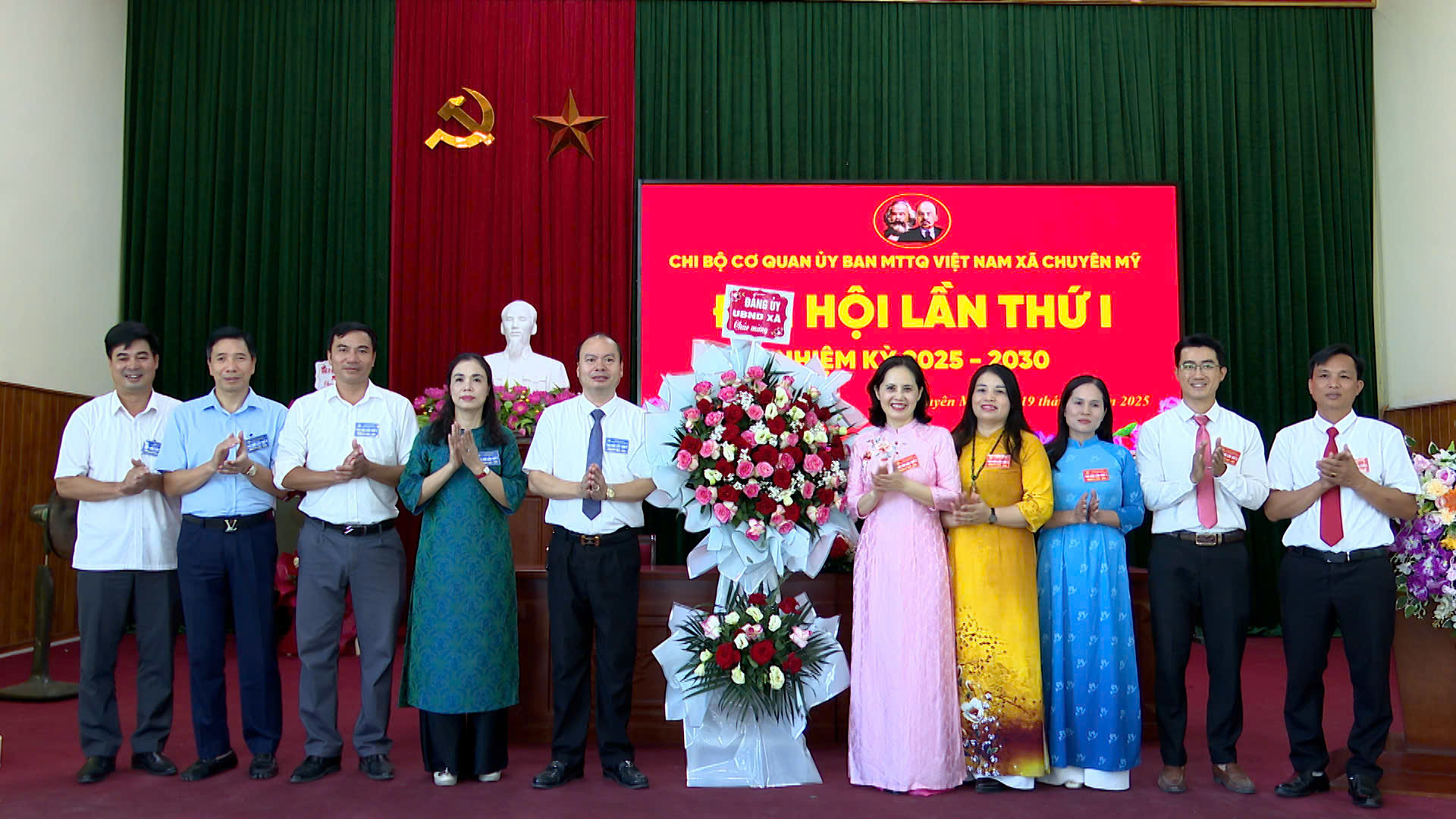 Một số hình số hình ảnh Đại hội chi bộ lần thứ nhất các cơ quan Đảng thuộc Đảng uỷ  xã Chuyên Mỹ - Ảnh 6.
