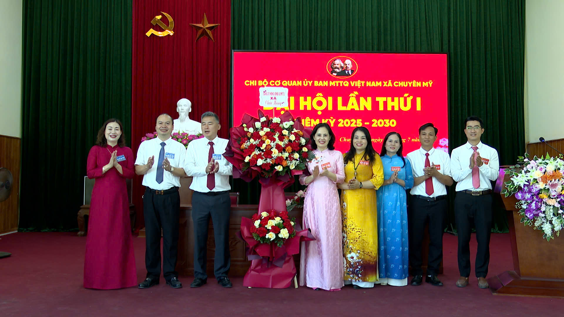 Một số hình số hình ảnh Đại hội chi bộ lần thứ nhất các cơ quan Đảng thuộc Đảng uỷ  xã Chuyên Mỹ - Ảnh 7.