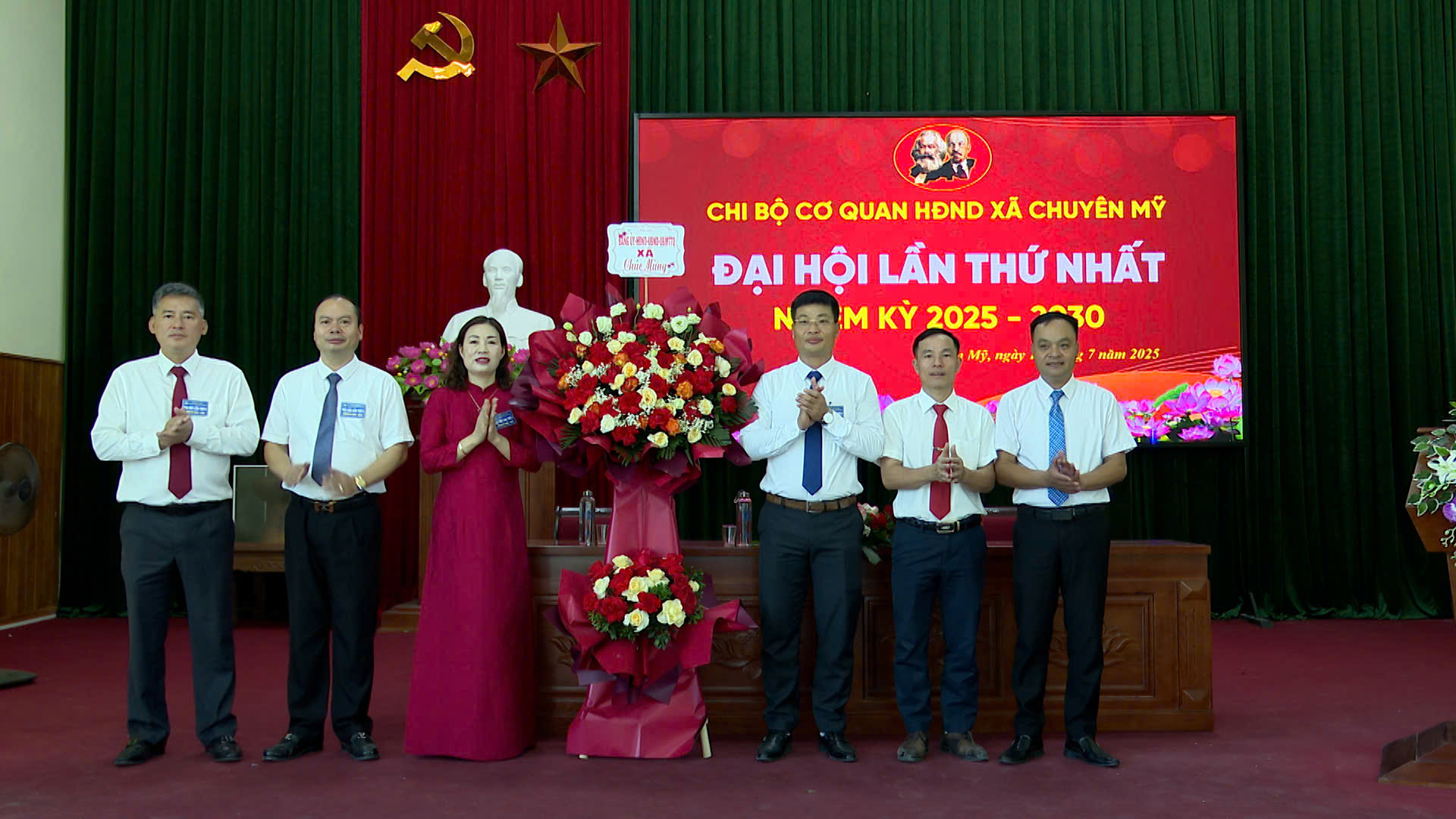 Một số hình số hình ảnh Đại hội chi bộ lần thứ nhất các cơ quan Đảng thuộc Đảng uỷ  xã Chuyên Mỹ - Ảnh 10.