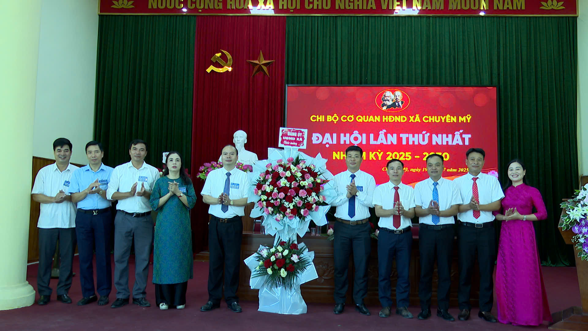Một số hình số hình ảnh Đại hội chi bộ lần thứ nhất các cơ quan Đảng thuộc Đảng uỷ  xã Chuyên Mỹ - Ảnh 12.