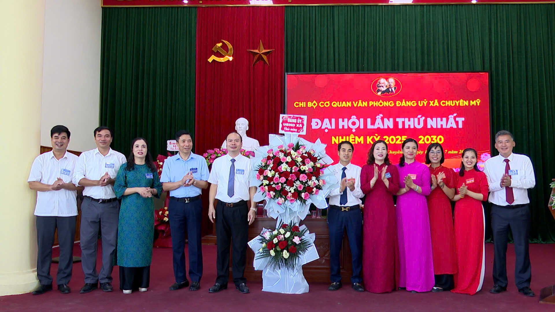 Một số hình số hình ảnh Đại hội chi bộ lần thứ nhất các cơ quan Đảng thuộc Đảng uỷ  xã Chuyên Mỹ - Ảnh 14.