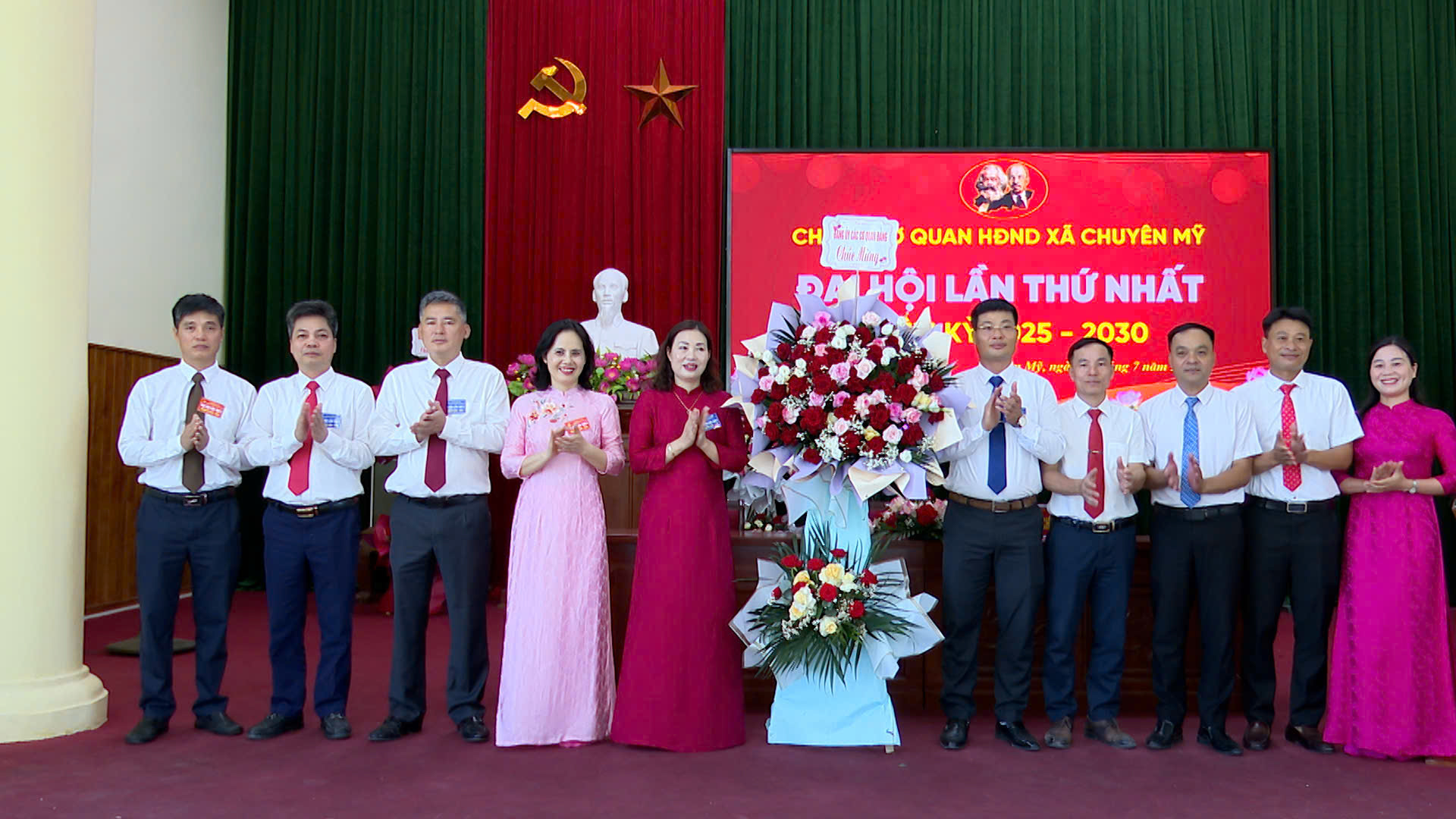 Một số hình số hình ảnh Đại hội chi bộ lần thứ nhất các cơ quan Đảng thuộc Đảng uỷ  xã Chuyên Mỹ - Ảnh 16.