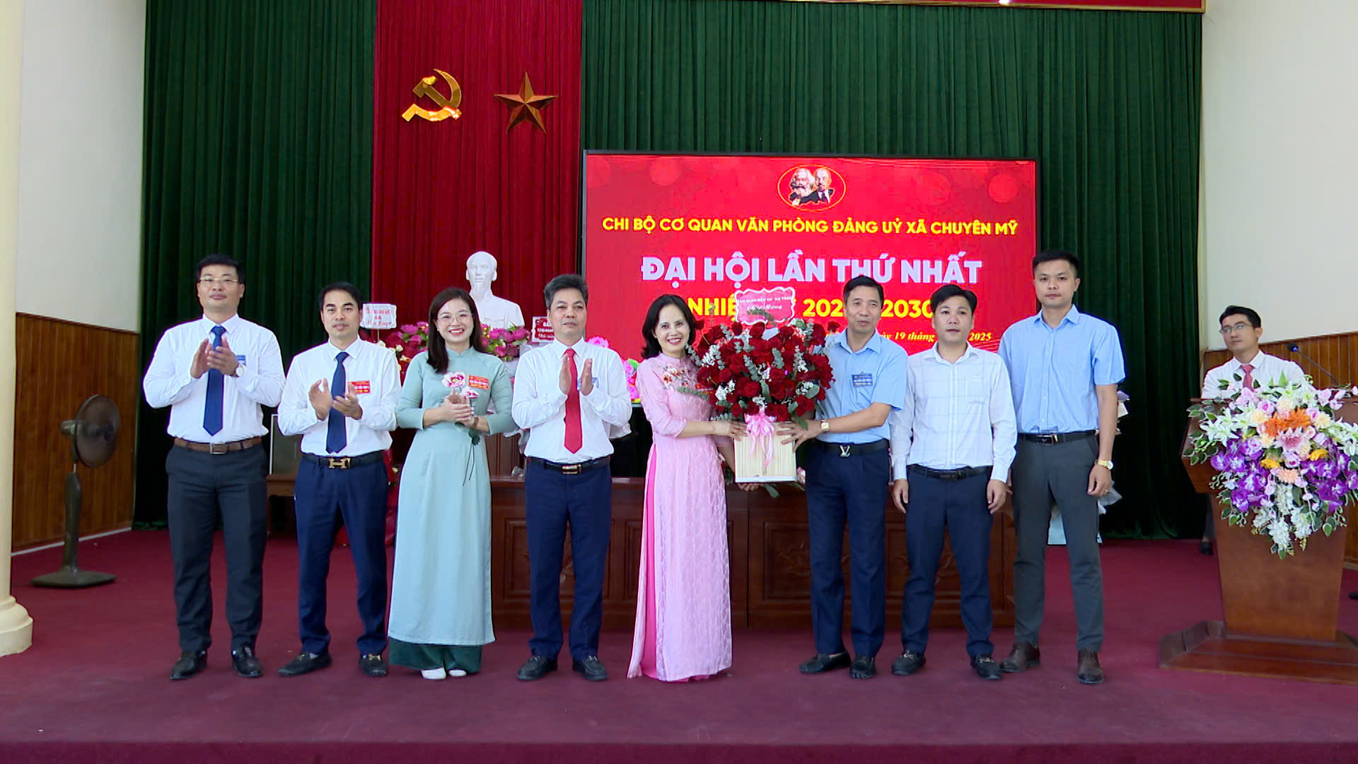 Một số hình số hình ảnh Đại hội chi bộ lần thứ nhất các cơ quan Đảng thuộc Đảng uỷ  xã Chuyên Mỹ - Ảnh 17.