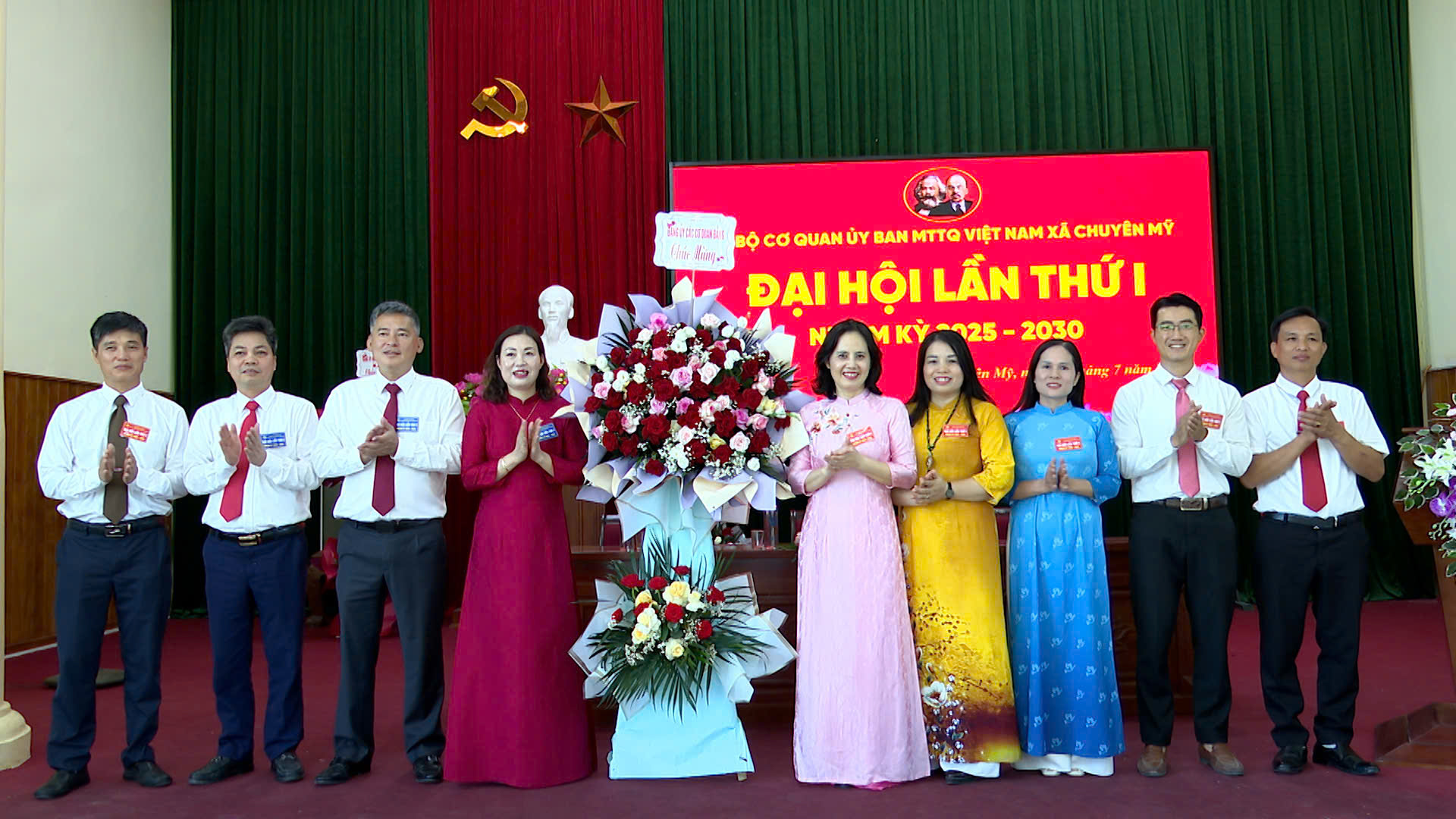 Một số hình số hình ảnh Đại hội chi bộ lần thứ nhất các cơ quan Đảng thuộc Đảng uỷ  xã Chuyên Mỹ - Ảnh 18.