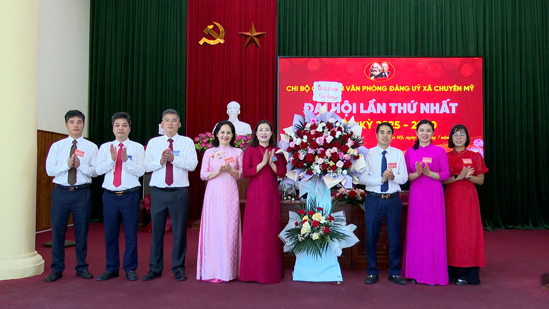 Một số hình số hình ảnh Đại hội chi bộ lần thứ nhất các cơ quan Đảng thuộc Đảng uỷ  xã Chuyên Mỹ - Ảnh 19.