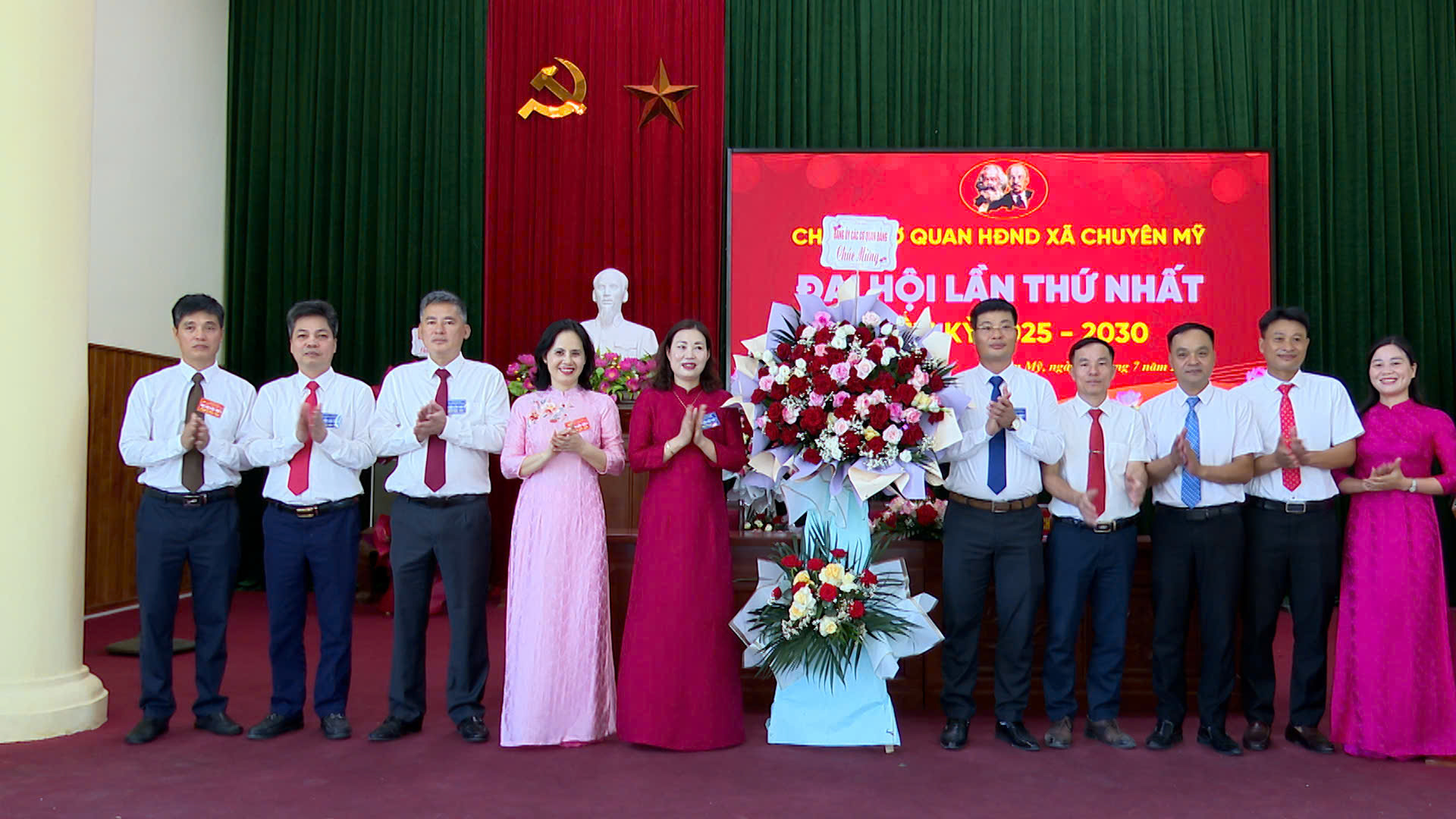 Một số hình số hình ảnh Đại hội chi bộ lần thứ nhất các cơ quan Đảng thuộc Đảng uỷ  xã Chuyên Mỹ - Ảnh 22.